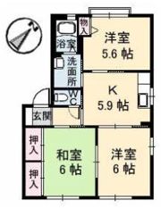 シャーメゾンボヌール Ⅲ番館の間取り画像