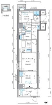 パークアクシス品川シーサイドの間取り画像
