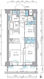 パークアクシス品川シーサイドの間取り画像