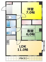 MACSビルの間取り画像