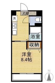 有玉北クローバービルの間取り画像