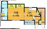 石原町アパートの間取り画像