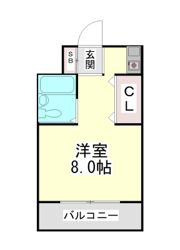 ルーブル西灘の間取り画像