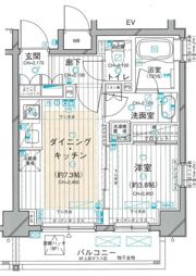 ダイナシティ高田馬場の間取り画像