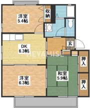 マウントサイドふくろうの森の間取り画像