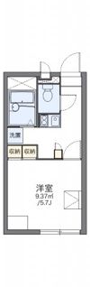 レオパレスエスポワールの間取り画像