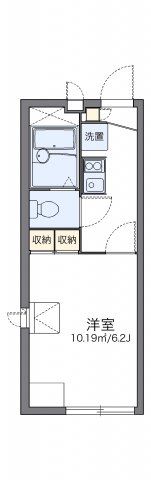 レオパレスMIZUKASAの間取り画像