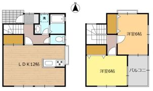 タカタハイツⅤの間取り画像