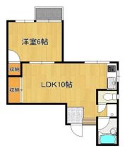 プレアール小芝の間取り画像