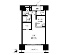 パークキューブ東品川の間取り画像