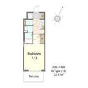 S-RESIDENCE大和田alineの間取り画像