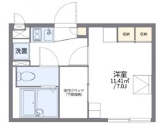レオパレスタウンコートⅡの間取り画像