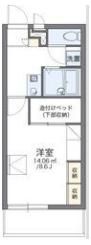 レオパレスHome100の間取り画像