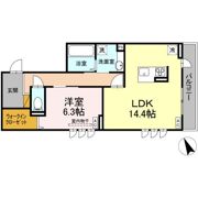 D's LIEN (ディ-ズリアン)A A号地の間取り画像
