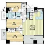 ライオンズマンション神戸栄町通の間取り画像