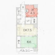 アプリーレ都島の間取り画像