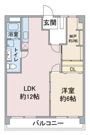 スカイル白川の間取り画像