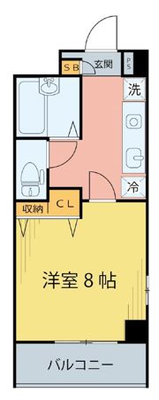 フレグランス宮千代の間取り画像