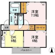 リビングタウン北土居 H棟の間取り画像