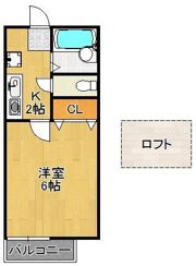 エクシヴ大里Iの間取り画像