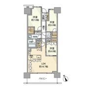 アトラス加賀の間取り画像