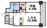 スプランディッド新大阪VIIIの間取り画像