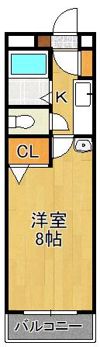 ニューシャトル八幡の間取り画像