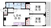 メゾン南山の間取り画像