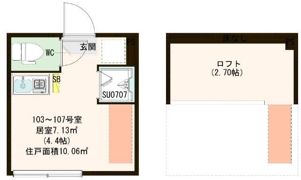 ハーモニーテラス南町の間取り画像