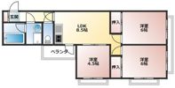 楠マンションBの間取り画像