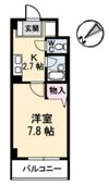 JRBハイツ横川の間取り画像