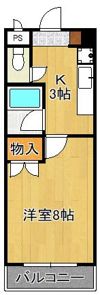 ルネッサンスTOEIもりつねの間取り画像