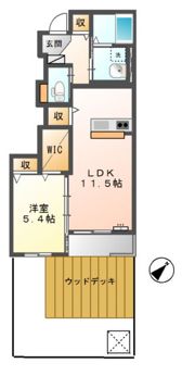 グレースⅡの間取り画像