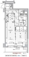 PREMIUM CUBE 大森 TROISの間取り画像