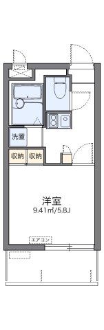 レオパレスファミリア5の間取り画像