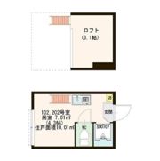 ハーモニーテラス南長崎の間取り画像