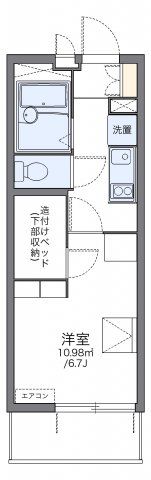 レオパレス前里の間取り画像