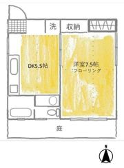 サンフラワーの間取り画像
