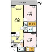 奈月ヒルズの間取り画像