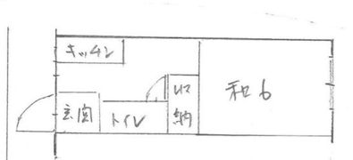 朝日荘の間取り画像