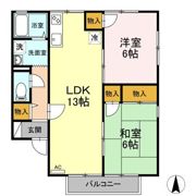セジュール永木 A棟の間取り画像