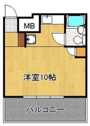 夏井ヶ浜リゾートスカイマンションの間取り画像
