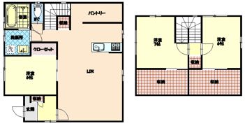 ソラリッチ応神IIの間取り画像