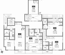心葉テラス戸越の間取り画像