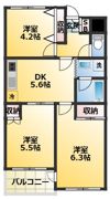 第二宝マンションの間取り画像