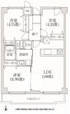 コスモリード学芸大学の間取り画像