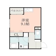ラ・ポルテ光の森北ⅧNorthの間取り画像