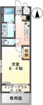 SteinfeldⅠの間取り画像