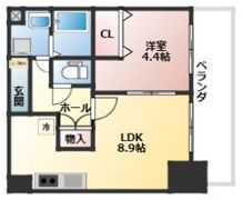 CREST TAPP 新大阪の間取り画像