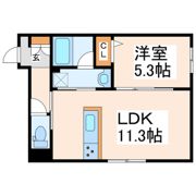 THE HEAVENの間取り画像